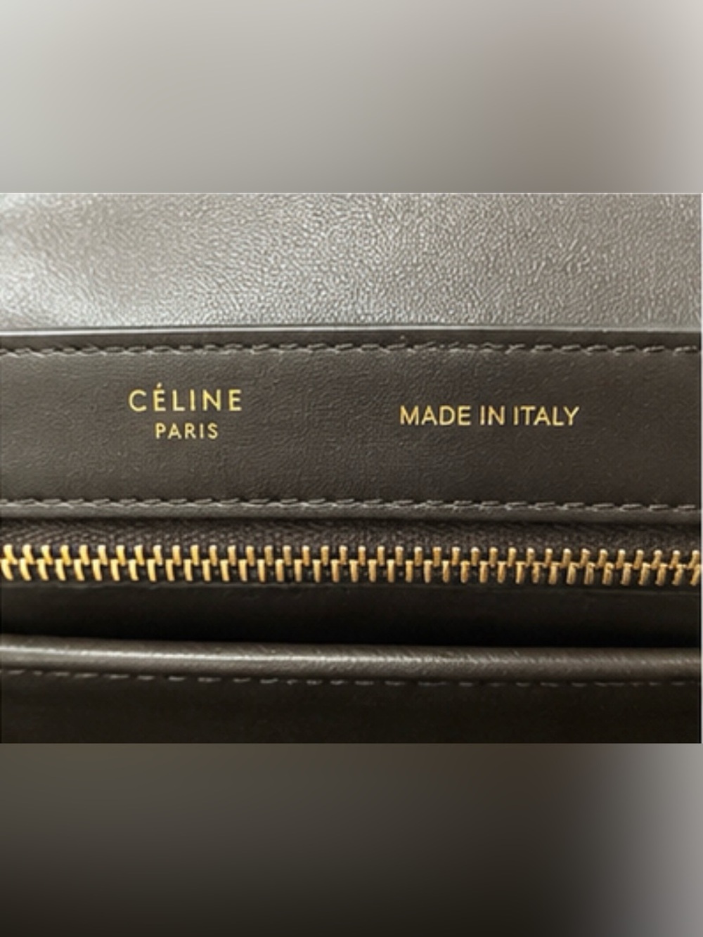 Celine Trapeze Crossbody Orange Black White Colorblock 2-way Top Handle Satchel - Picture 7 of 8